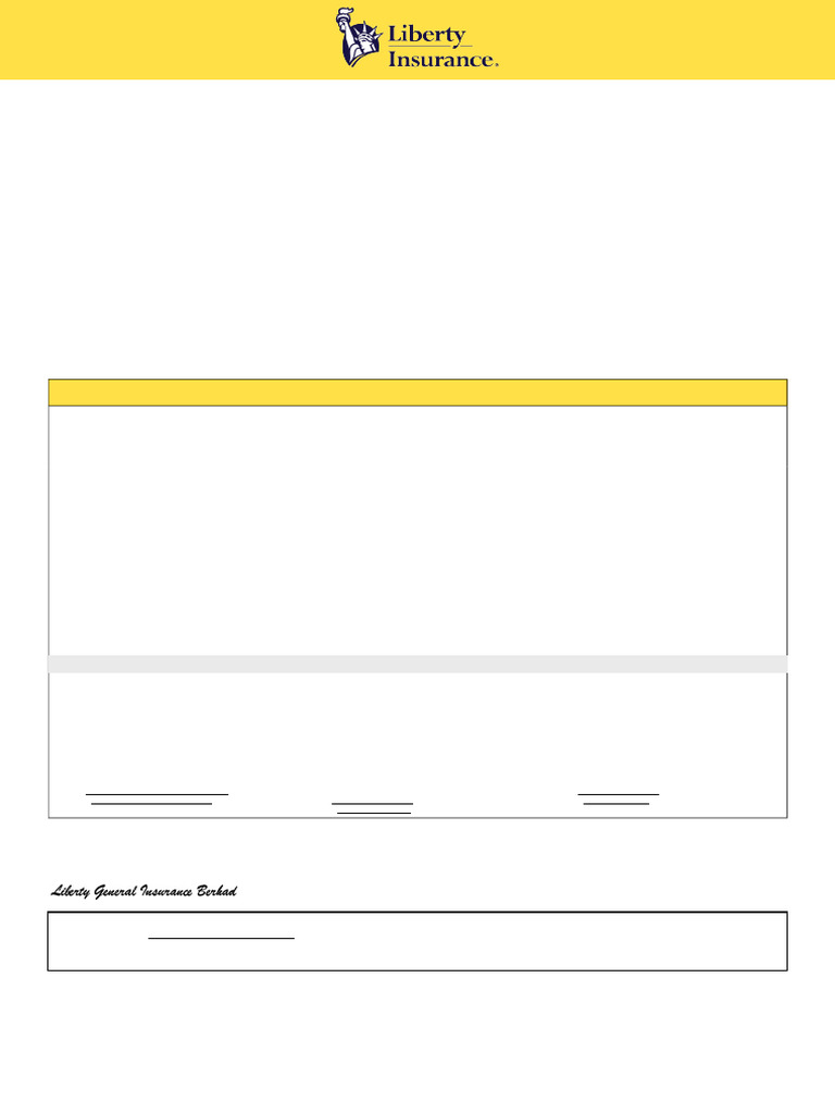 Cover Note Da25143 | PDF | Privacy | Insurance