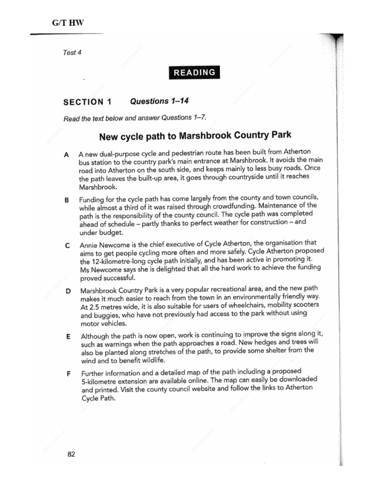 General reading paper homework paper pdf
