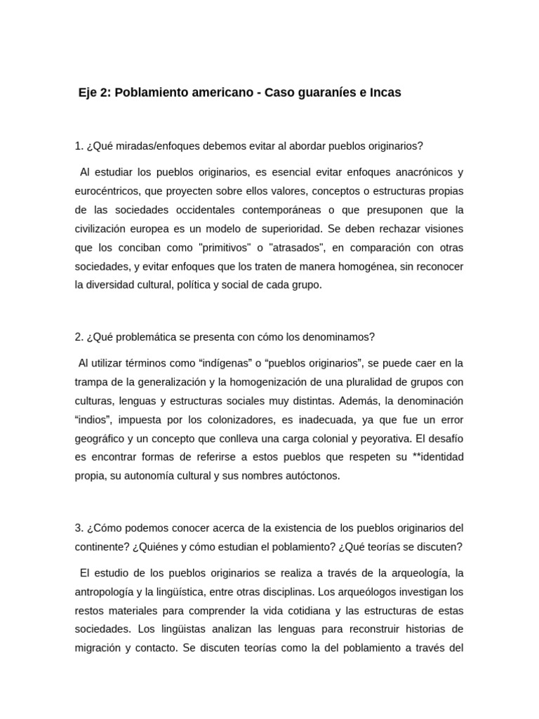 Guia 2 y 3 Sociales | PDF | Pueblos Indígenas de las Américas | Sociedad