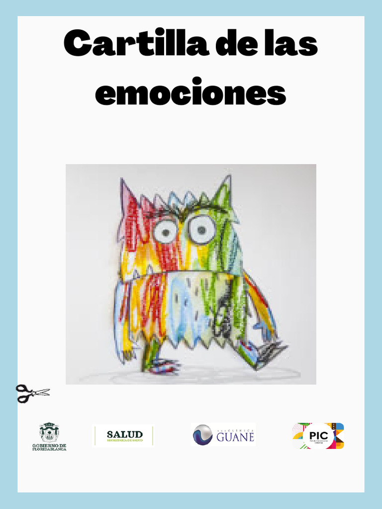 Cartilla de las Emociones para Niños | PDF