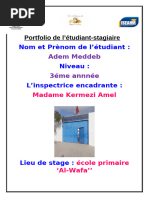 Portfolio EPS CRMEF Rabat : Projet et Évaluation | PDF