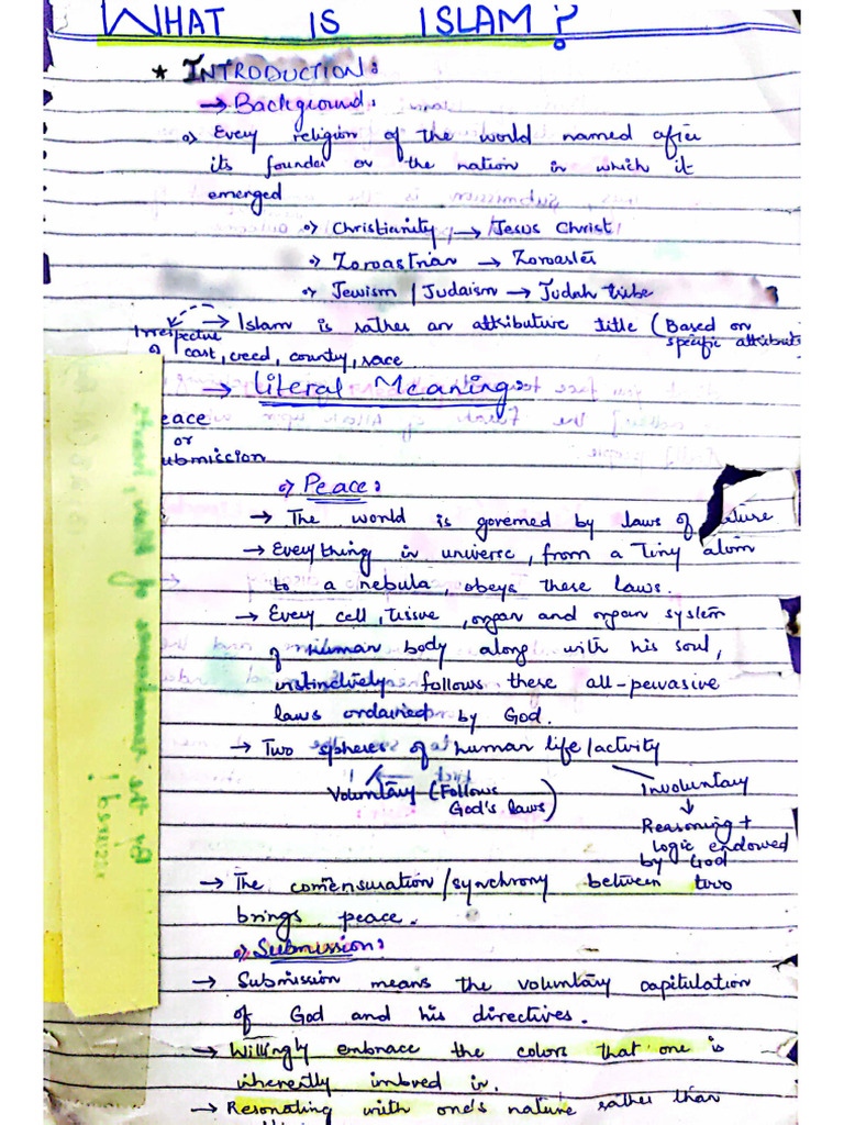 Islamic Studies | PDF