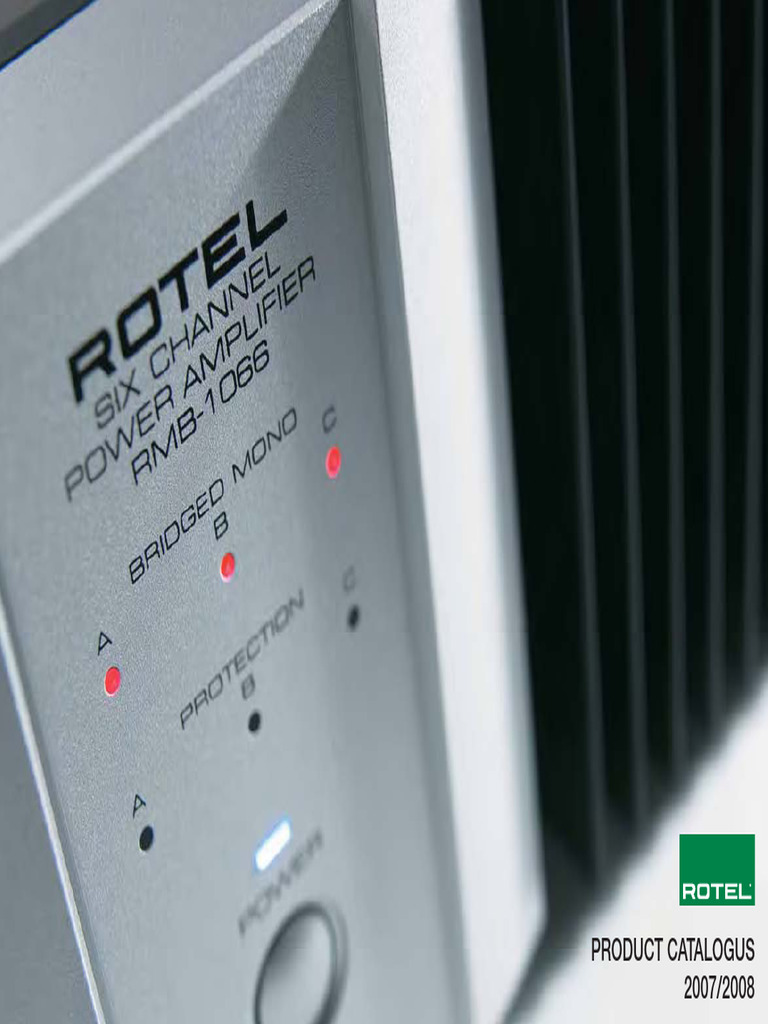 Rotel-Brochure-Apr 2008 | PDF