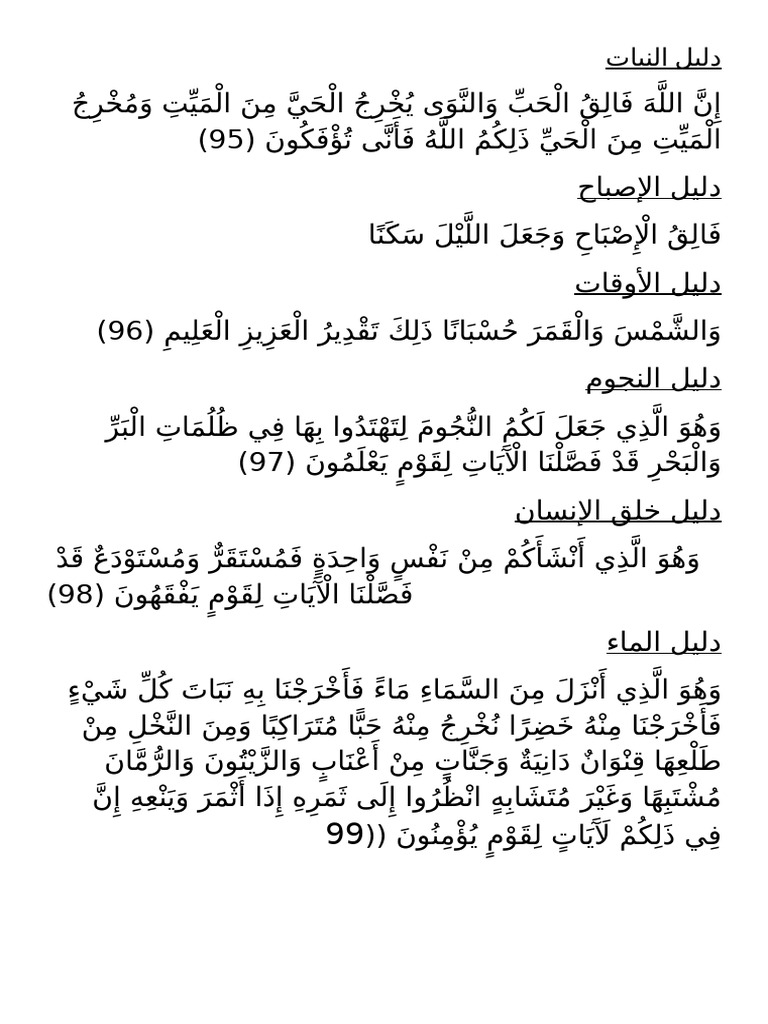 سورة الانعام | PDF