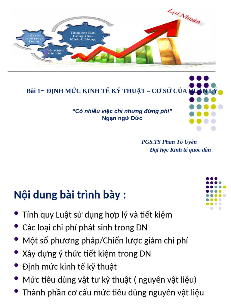 Bài 1. ĐM KTKT - Cơ Sơ C A QLKD | PDF