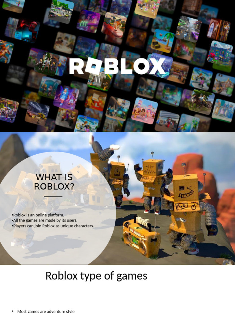Understanding Roblox and Its Games | PDF