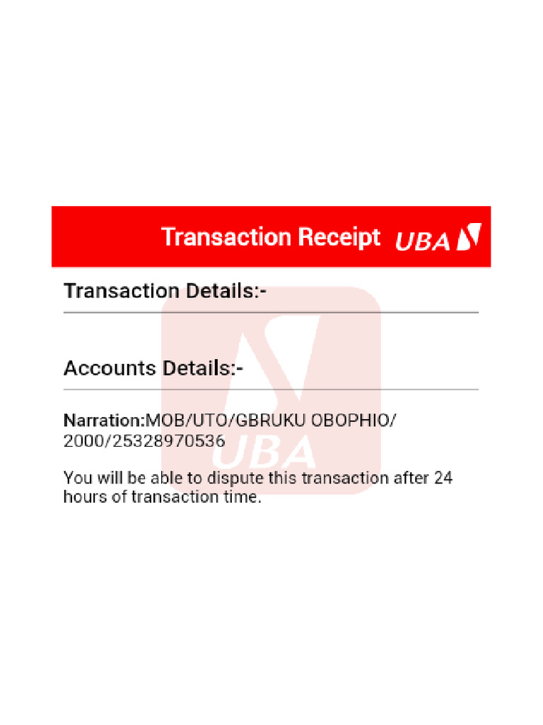 Transaction Receiptnull | PDF