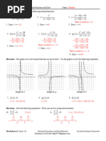 Transformations of Functions Worksheet | PDF | Mathematical Relations ...