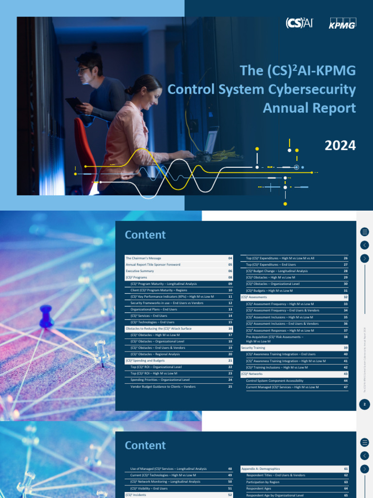 Control System Cybersecurity Annual Report Pdf Computer Security