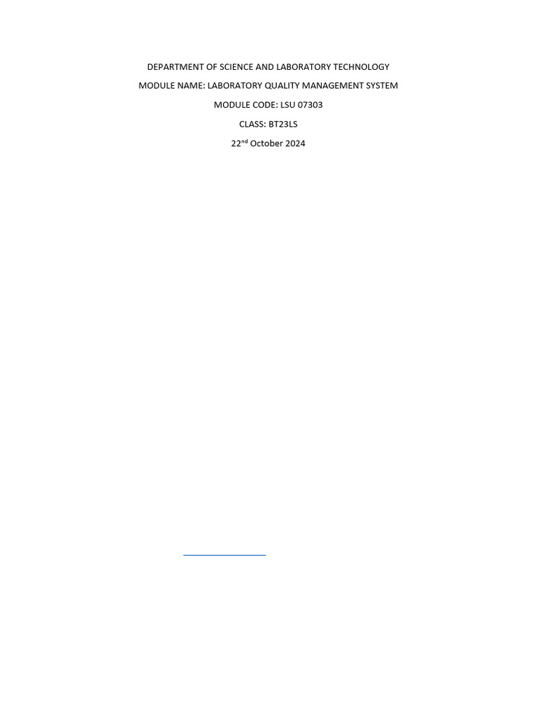 Bt23ls - Assignment 1 | PDF