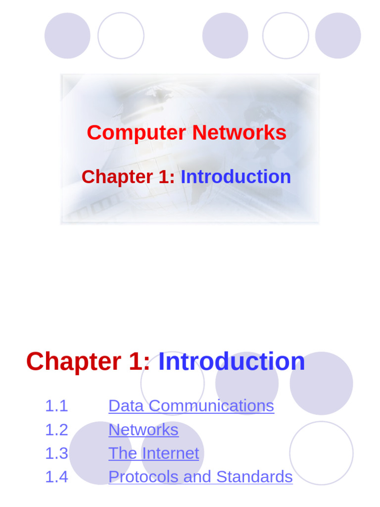 Unit 1 | PDF | Network Topology | Computer Network