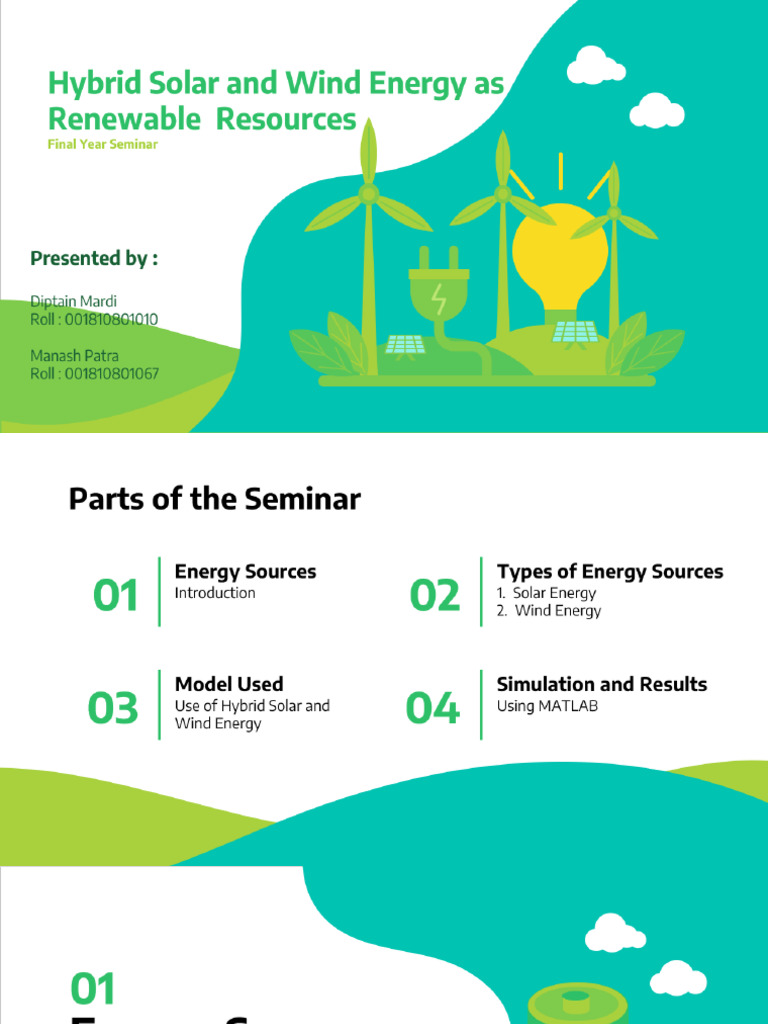 Seminar PPT 2nd Jan | PDF | Renewable Energy | Solar Power