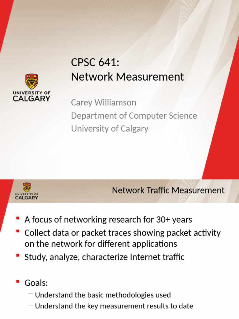 Measurement | PDF | Computer Network | Transmission Control Protocol