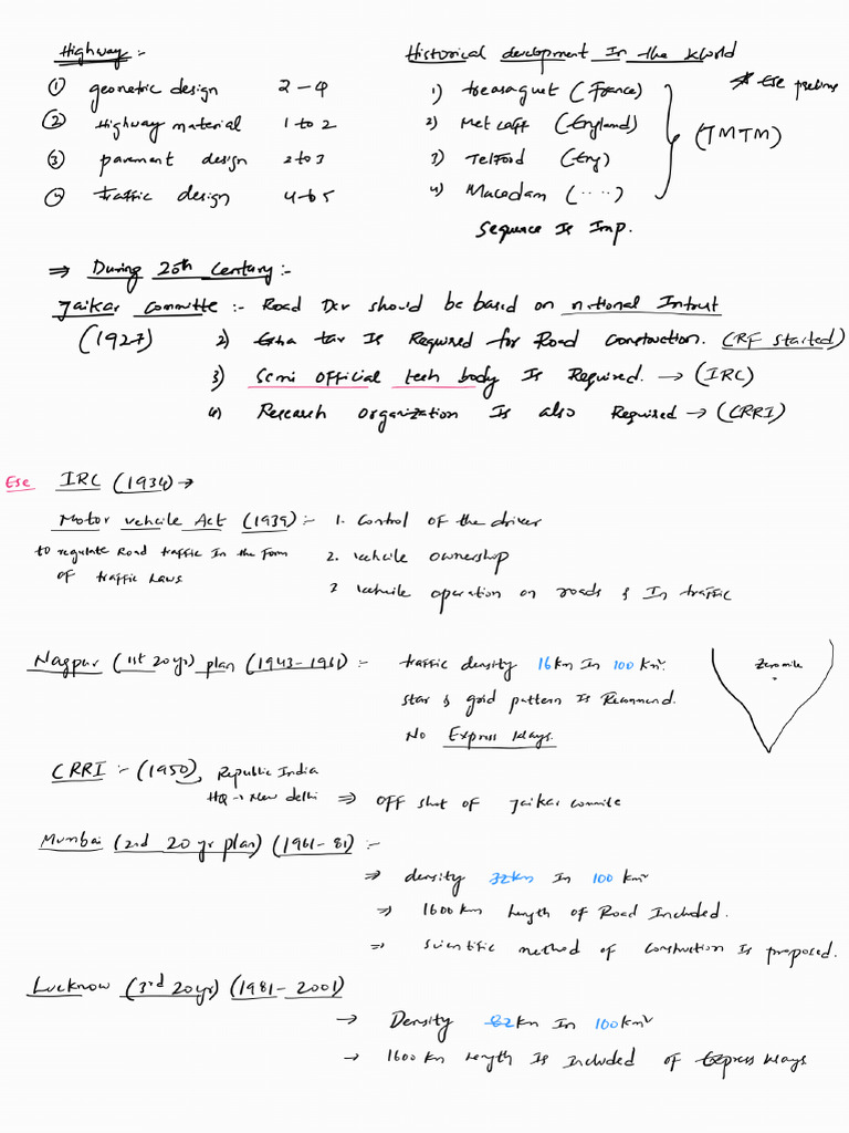 transportation-short-notes-pdf