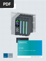 SIMATIC S7-1500 CPU 1518-4 Manual | PDF | Central Processing Unit ...