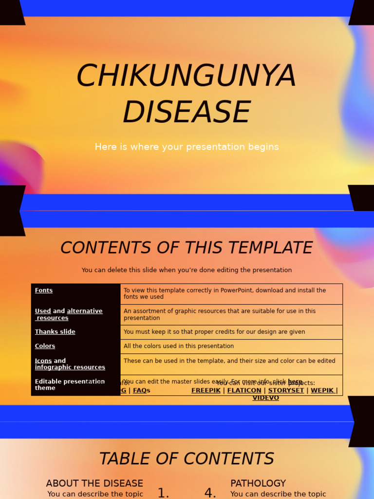 Chikungunya Disease by Slidesgo | PDF | Planets | Jupiter