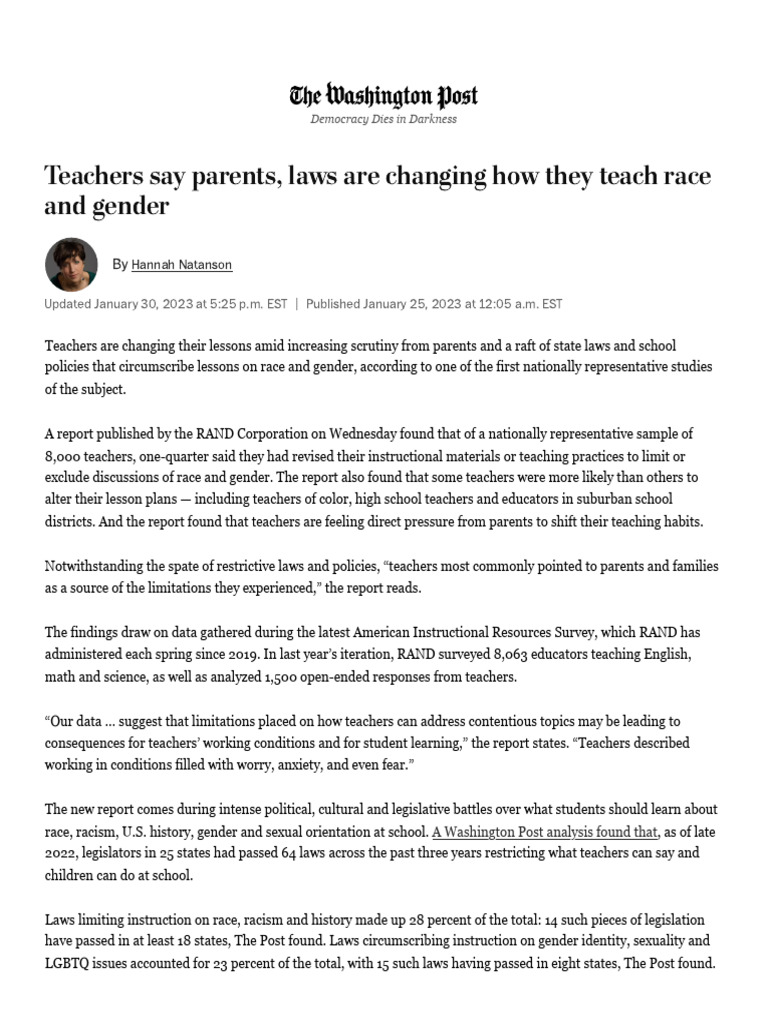 WaPocensorship Chilling Effect PDF Teachers Gender(00)