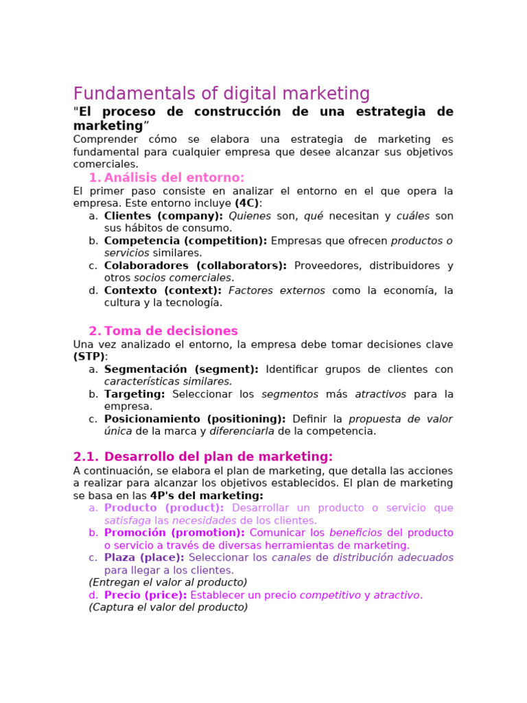 Estrategias Clave en Marketing Digital | PDF | Publicidad digital ...