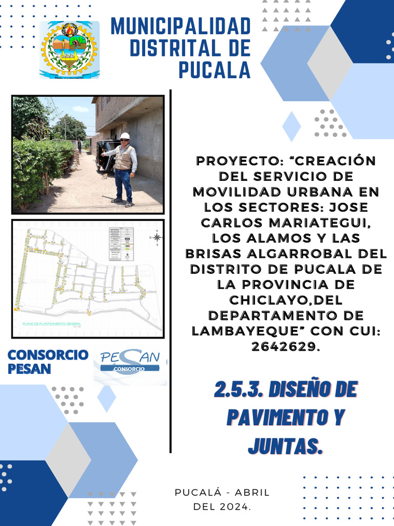 Diseño de Pavimentos en Pucalá 2024 | PDF | Materiales de construcción ...