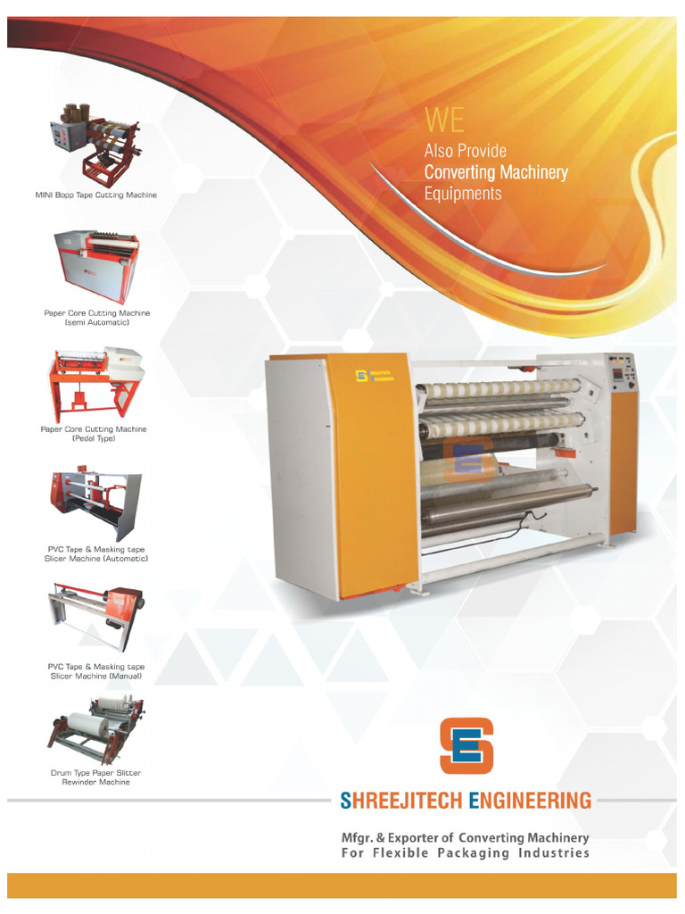 Single Phase Bopp Tape Making Machine | PDF