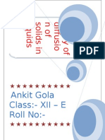 Ankit Gola Class:-XII - E Roll No