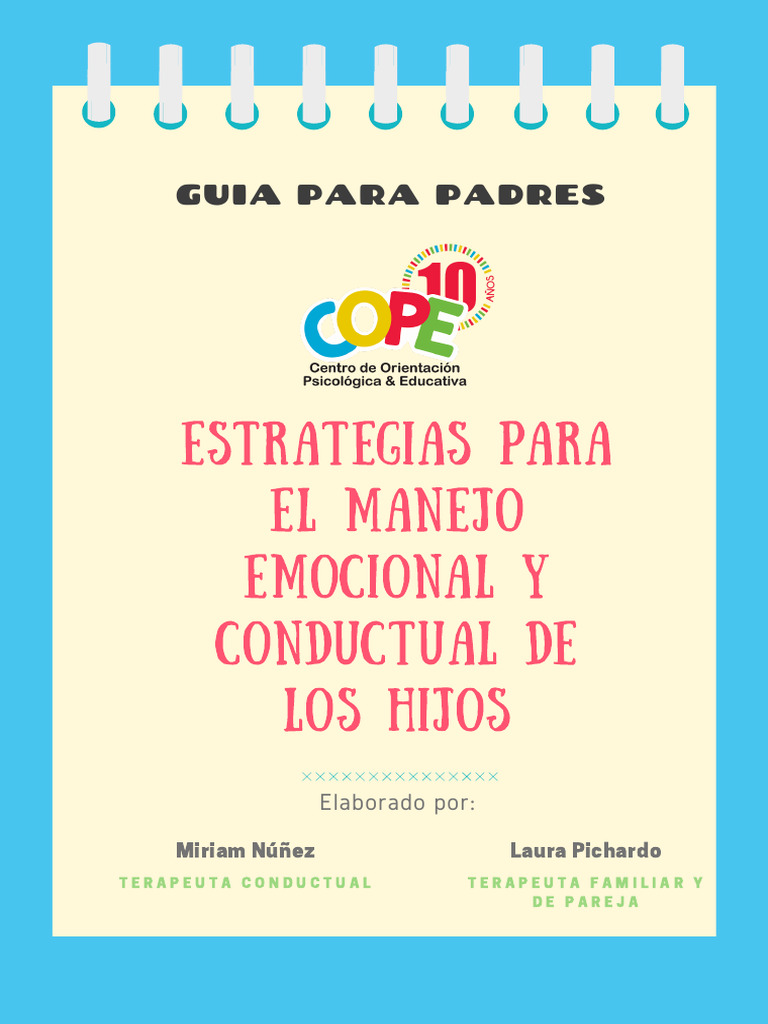 Estrategias emocionales para padres | PDF | Las emociones | Comportamiento