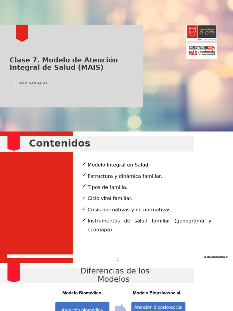 Modelo Integral de Salud Familiar | PDF | Familia | Matrimonio