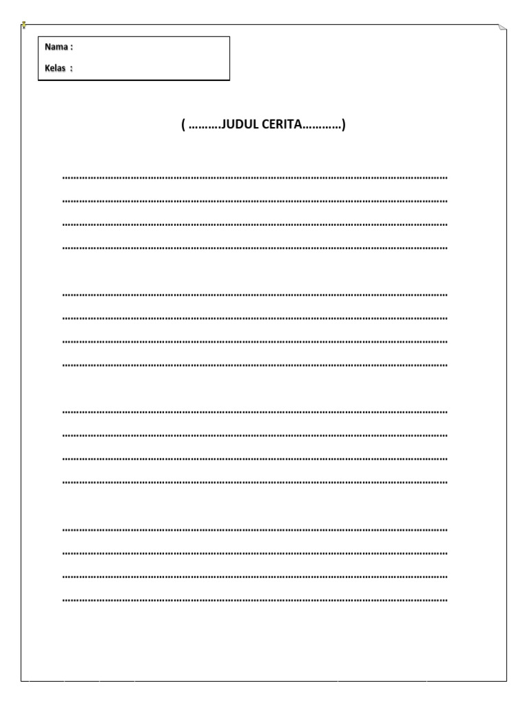 Format Cerita | PDF