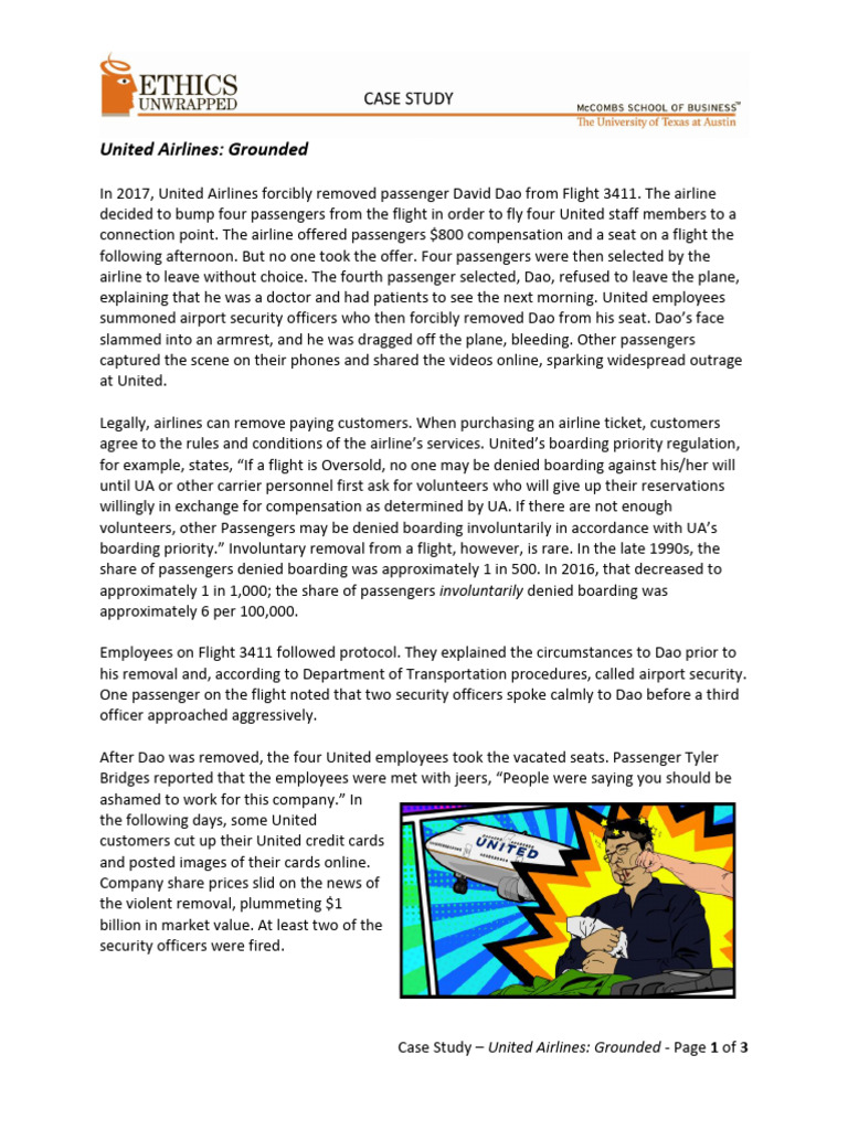 United Airlines Flight 3411 Incident Analysis | PDF | United Airlines