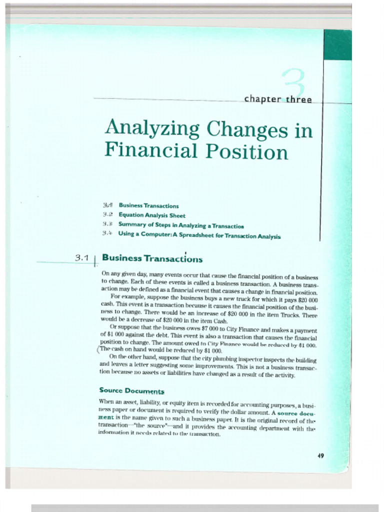 BAF3M Chapter 3 | PDF