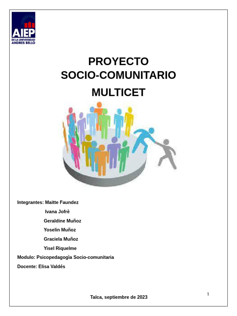 Proyecto de Reinserción Social Multicet | PDF | Empatía | Psicología Social