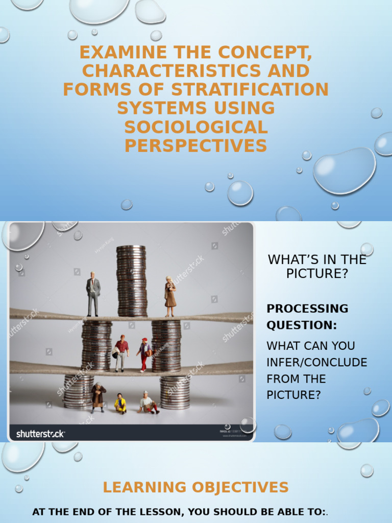Understanding Social Stratification Systems | PDF | Social ...