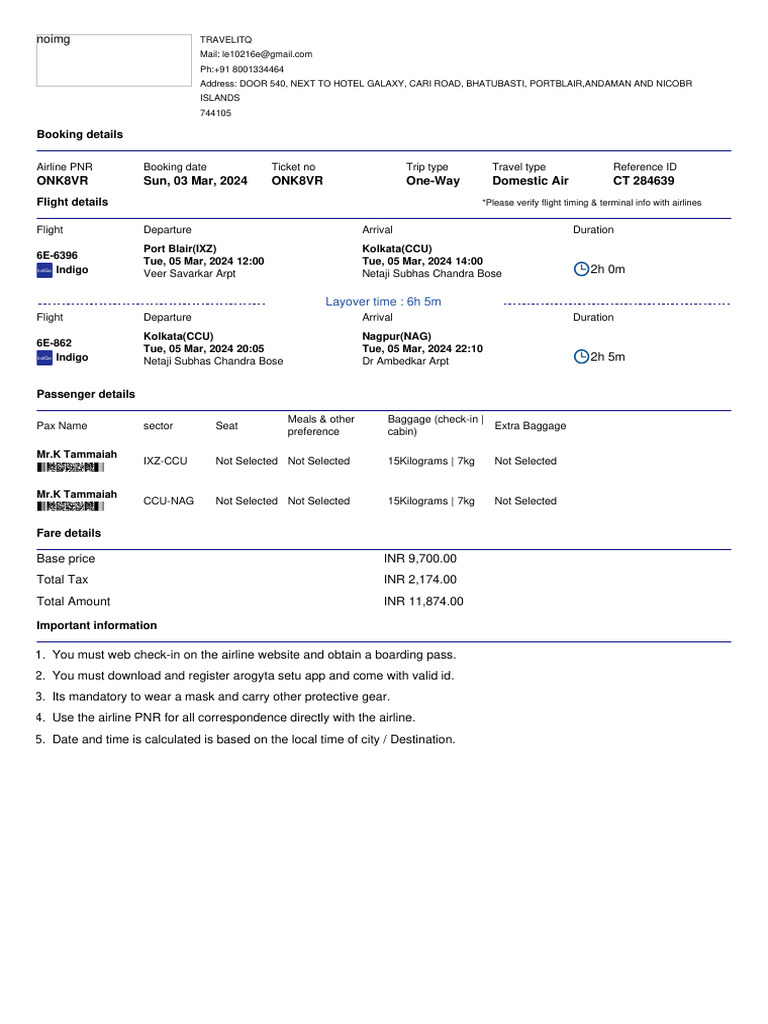 CT 284639 E-Ticket 284648 | PDF | Civil Aviation | Airlines