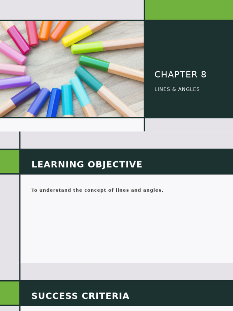 Understanding Lines And Angles Pdf Science Mathematics