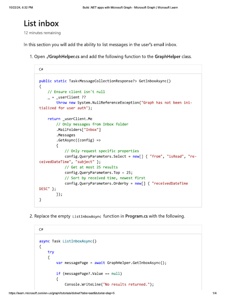 List Inbox | PDF