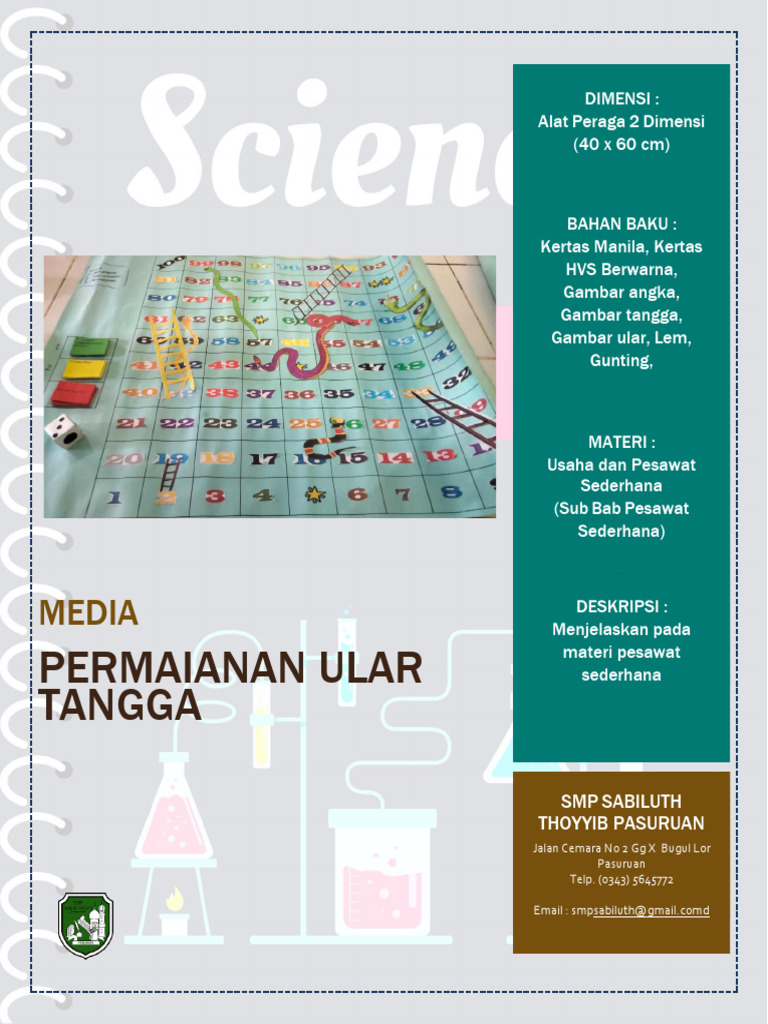 Alat Peraga - Media Ular Tangga | PDF