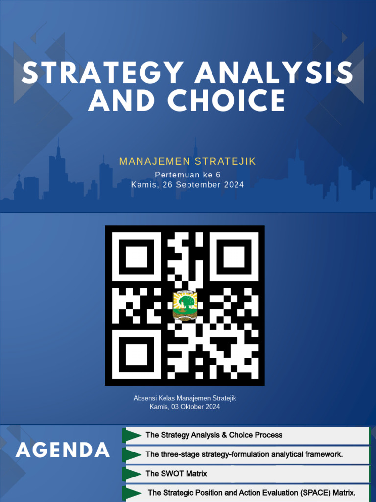 5 - Strategy Analysis and Choice | PDF