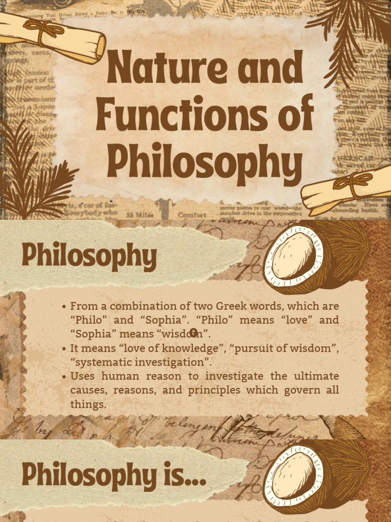 Understanding Philosophy's Nature and Functions | PDF | Reason ...