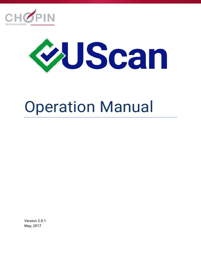 UScan Quick Start Guide Overview | PDF | Outlier | Calibration