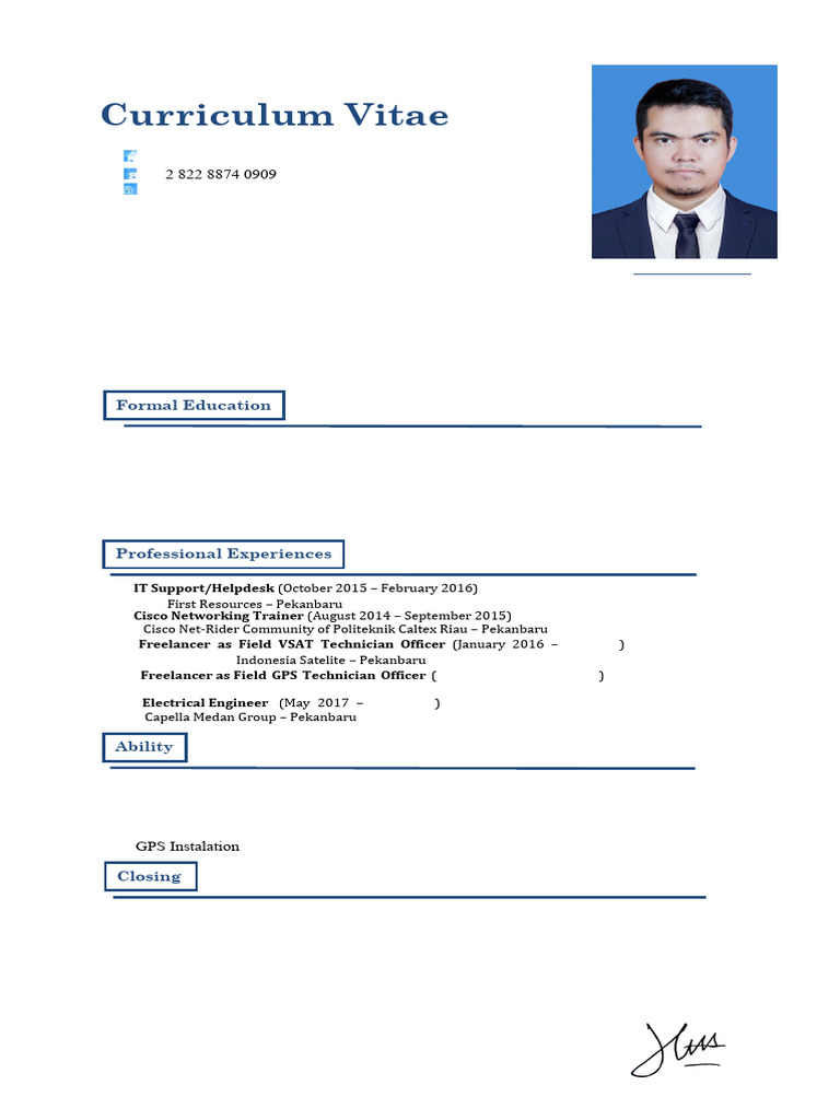 Herman Arianto's Professional CV | PDF | Computing | Computer Science