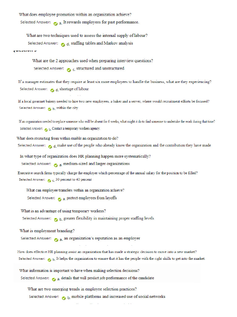 Chapter 5 Quiz | PDF