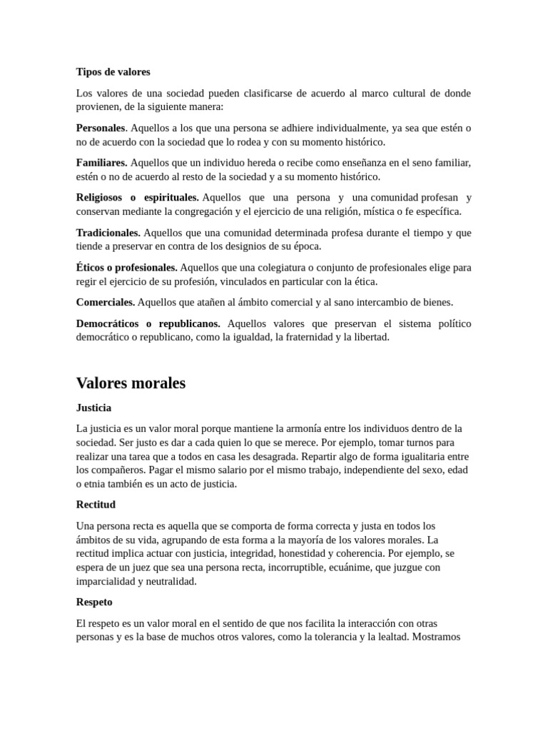 Valores | PDF | Justicia | Crimen y violencia