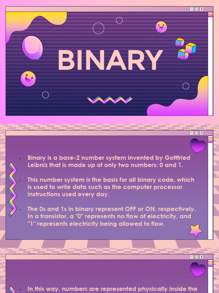 Week3Binary System PDF Ascii Bit