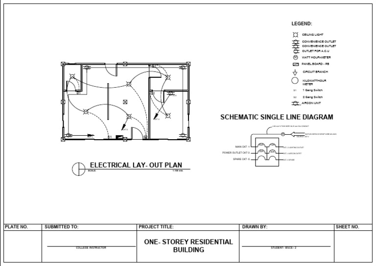 Electrical Lay Out | PDF | Electrical Engineering | Electricity