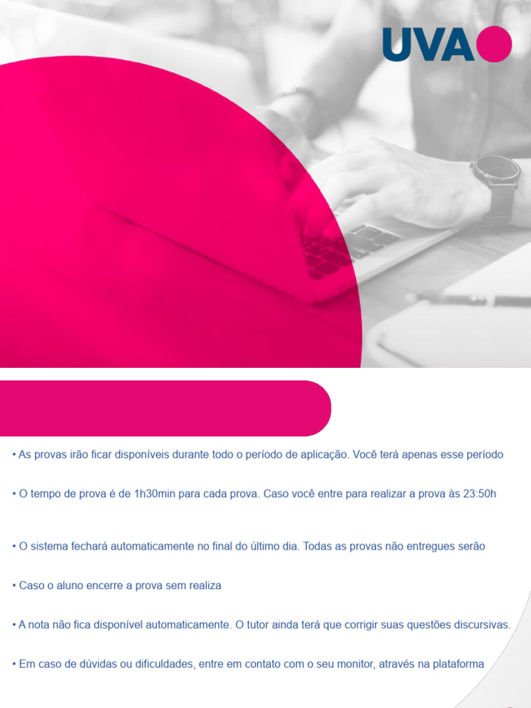 Guia da Prova Virtual SGP UVA | PDF