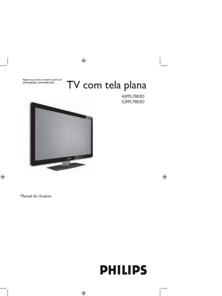 Manual TV Philips Ambilight | PDF | HDMI | Tecnologia da Informação e ...