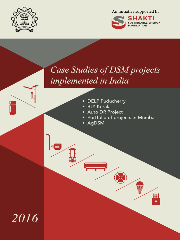 2016 - Case Studies of DSM Projects Implemented in India | PDF