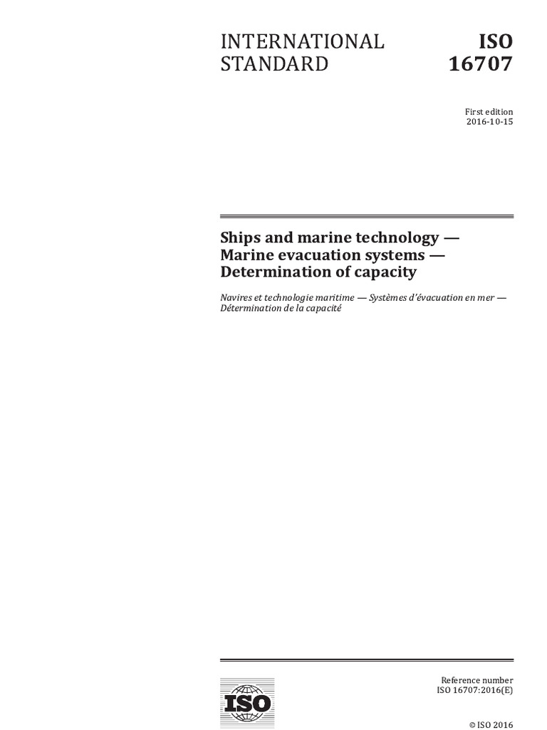 Iso 16707-2016 | PDF | International Organization For Standardization