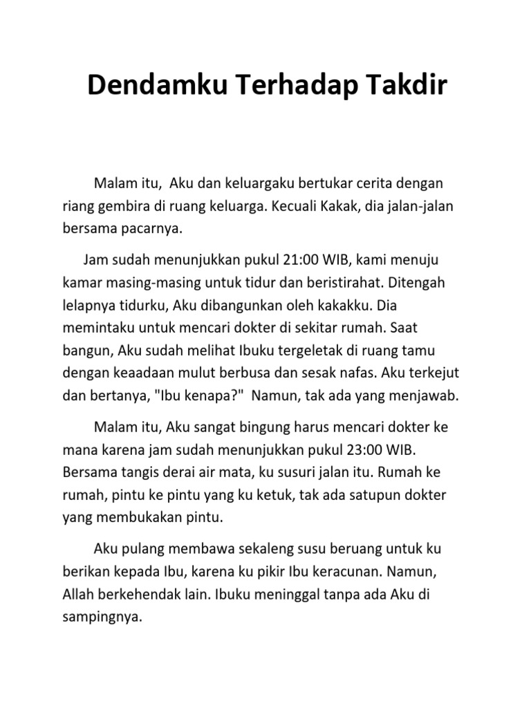 Analisis Cerpen "Lelaki yang Menderita bila Dipuji" Kelas 12 Halaman 31