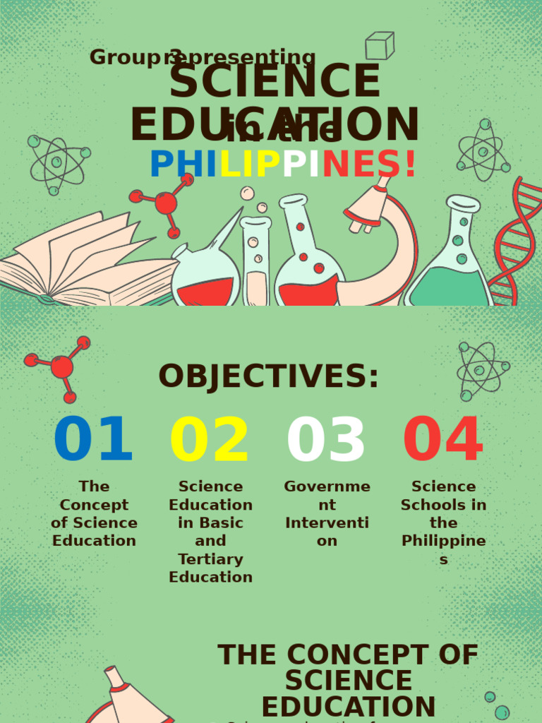 Science Education in The Philippines GRP3 | PDF | Science Education ...